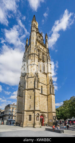 Frankreich, Gironde, Bordeaux, Tour Pey Berland auf Platz Pey Berland Stockfoto