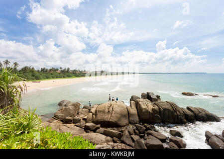 Asien - Sri Lanka - induruwa - Wilde und beeindruckende Strand Landschaft Stockfoto