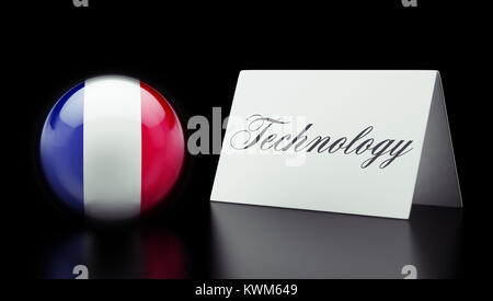 Frankreich Hohe Auflösung Technologie Konzept Stockfoto