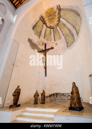 La Basilica del Crocifisso. Die Basilika das Kruzifix. Die monumentalen Komplex des Hl. Andreas in Amalfi, Italien. Stockfoto