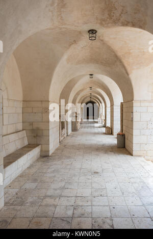 Israel, Jerusalem, vom 28. Dezember 2017: Rockefeller Museum, früher die Palästina archäologische Museum in Ostjerusalem Stockfoto