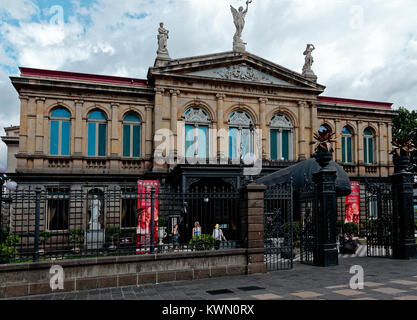 Das Nationaltheater von Costa Rica Stockfoto