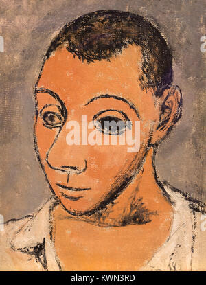 Selbstportrait, Pablo Picasso, 1906, Stockfoto