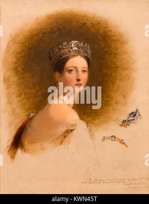 Königin Victoria, Thomas Sully, 1838, Metropolitan Museum der Kunst, Manhattan, New York City, USA, Nordamerika Stockfoto