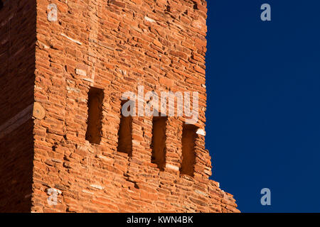 Nuestra Senora de La Purisima Concepcion de Quarai, quarai Einheit, Salinas Pueblo Missions National Monument, New Mexico Stockfoto