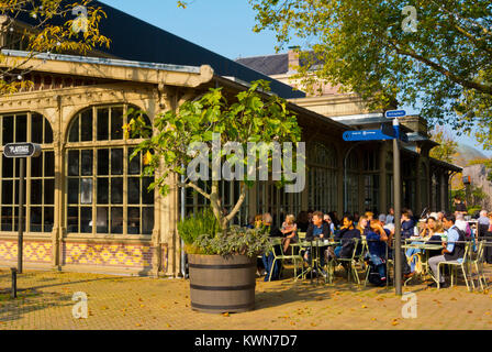 Cafe Restaurant De Plantage, Artisplein, Artis, Zoologischer Garten, Amsterdam, Niederlande Stockfoto