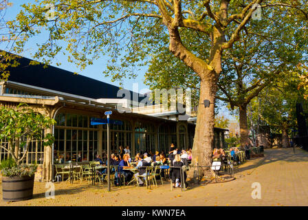 Cafe Restaurant De Plantage, Artisplein, Artis, Zoologischer Garten, Amsterdam, Niederlande Stockfoto