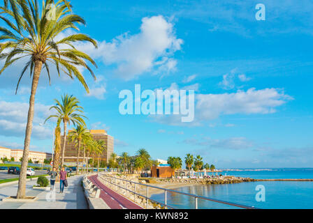 Paseo Maritimo, Passeig Maritim, im Can Pere Antoni, Palma, Mallorca, Balearen, Spanien Stockfoto