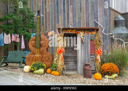 Pigeon Forge, Tennessee. Hatfields und McCoys Abendessen Fehde. Stockfoto