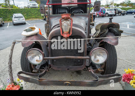 Pigeon Forge, Tennessee. Hatfields und McCoys Abendessen Fehde. Stockfoto