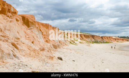 Felsen am Canoa Quebrada Beach an der Ceara in Brasilien Stockfoto