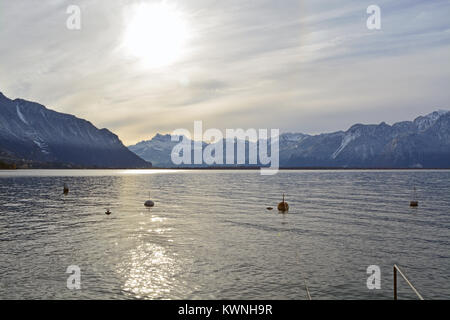 Teilansicht der Vikar in der Nähe in Brunnen (UK), angeblich der älteste Wohnstraße in Europa, aus dem 14. Jahrhundert. Stockfoto