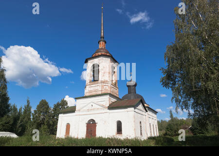 Kirche der Wunder des Erzengels Michael in Honeh in Weliki Ustjug, Wologda Gebiet, Russland Stockfoto