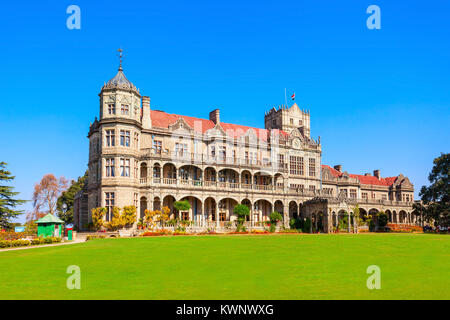 Die indischen Institut für Höhere Studien (vor der Viceregal Lodge) ist ein Forschungsinstitut in Shimla, Indien. Stockfoto