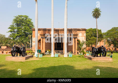 Museum am britischen Residency Komplex in Lucknow, Indien Stockfoto