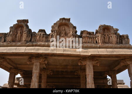 Hazara Rama Tempel, Hampi, Karnataka, Indien Stockfoto