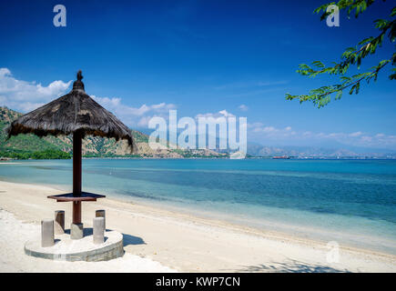 Areia Branca tropischen Strand und Küste in der Nähe von Dili in Osttimor Stockfoto