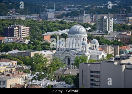 Die Kirche des Erzengels St. Michael, Kaunas, Litauen Stockfoto