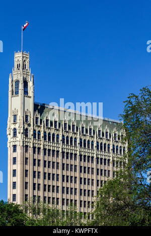 Historische Emily Morgan Hotel, San Antonio, Texas, USA Stockfoto