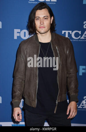 Pasadena, USA. Am 4. Januar, 2018. Blair Redford besucht die FOX All-Star-Party im Winter TCA Tour 2018 im Langham Huntington, Pasadena am 4. Januar 2018 in Pasadena, Kalifornien. Credit: Tsuni/USA/Alamy leben Nachrichten Stockfoto