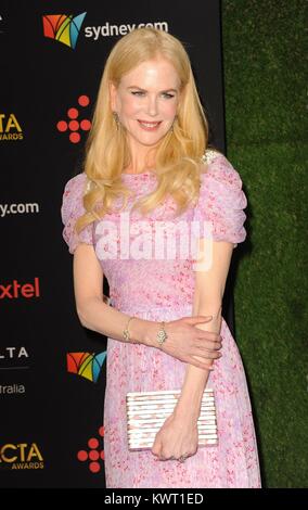 Los Angeles, CA, USA. 5 Jan, 2018. Nicole Kidman bei der Ankunft für die Australische Akademie der Kino und Fernsehen Kunst 7 AACTA internationale Auszeichnungen, Avalon Hollywood, Los Angeles, CA 5. Januar 2018. Credit: Elizabeth Goodenough/Everett Collection/Alamy leben Nachrichten Stockfoto