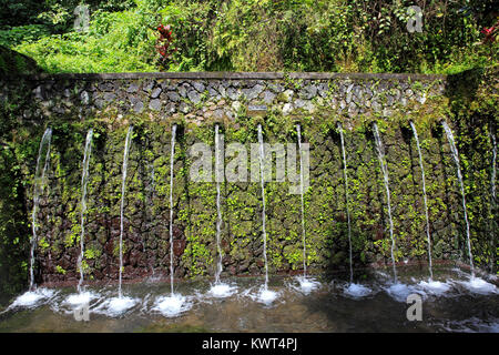 Pura Mengening, Bali, Indonesien ist ein heiliges Wasser Tempel in Tampaksiring, in der Nähe von Ubud. Bali, Indonesien Stockfoto