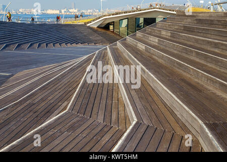 Osanbashi Pier - Yokohama International Passenger Terminal in Japan Yokohama, Japan - Stockfoto