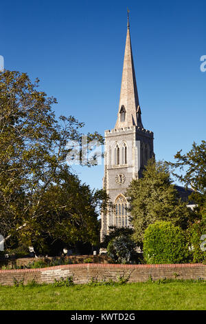 St Mary's Church, Wimbledon, SW19, London, Vereinigtes Königreich Stockfoto