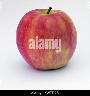 Apple Pink Lady, isoliert auf weißem beckground Stockfoto