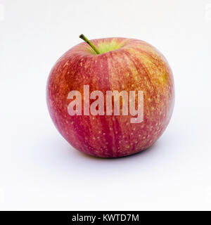 Gala Apfel, isoliert auf weißem beckground beckground Stockfoto