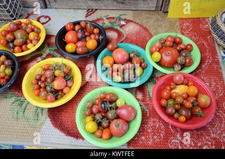 Farmers Market Santa Fe New Mexico USA Stockfoto