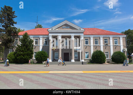 Gelendschik, die Region Krasnodar, Russland - Juli 21, 2015: Heimatmuseum der Stadt Gelendschik Stockfoto