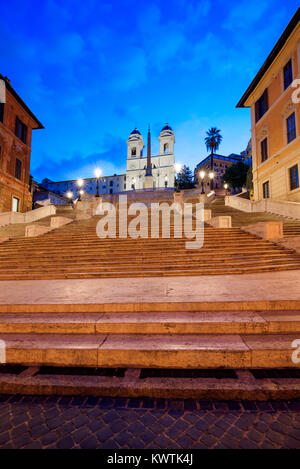 Die Spanische Treppe, Piazza di Spagna, Rom, Latium, Italien Stockfoto