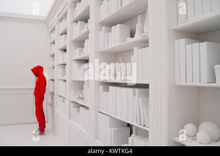 Ich bin leidenschaftlich über Kunst und Kreativität und Fries ist eine große Ausstellung mit einigen großen Künstler. Stockfoto