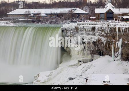 Niagara Falls - Eis Studien Jan 2018 Stockfoto