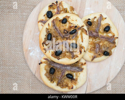 Pissaladiere Stockfoto