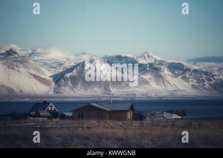 Arnarstapi Snaefellsness Halbinsel, Island, Europa, Stockfoto