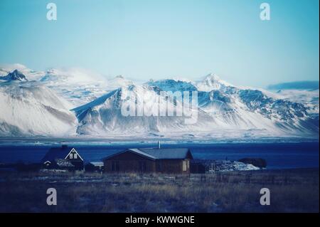 Arnarstapi Snaefellsness Halbinsel, Island, Europa, Stockfoto