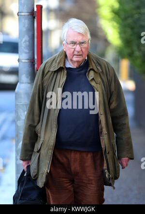 Der ehemalige private Schule Lehrer Peter Burr in Hove Crown Court, wo Er ist verurteilt, nachdem es unanständig angreifen ein Schüler Christi Krankenhaus Schule in Horsham, West Sussex in den 70er Jahren auf. Stockfoto