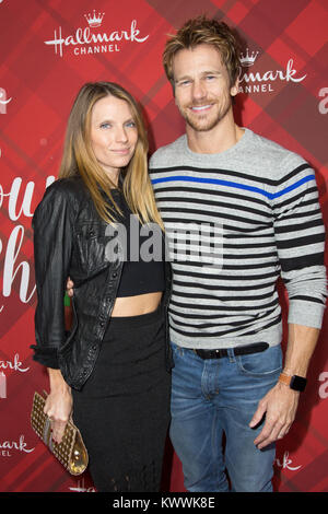 Die Hallmark Channel hatte eine spezielle VIP-Screening von "Weihnachten im Holly Lodge' an der Waldung in Los Angeles mit: Liebe Tischler, Rusty Joiner Wo: Los Angeles, Kalifornien, Vereinigte Staaten, wenn: 04 Dez 2017 Credit: Sheri Determan/WENN.com Stockfoto