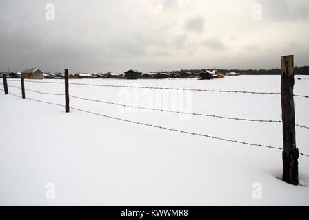 Winter in Aladag plateau Bolu Provinz der Türkei. Stockfoto