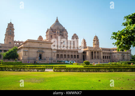 Umaid Bhawan Palace, Jodhpur, Rajasthan, Indien Stockfoto