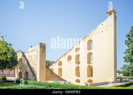 Jantar Mantar in Jaipur, Indien Stockfoto