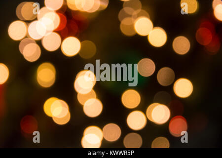 Abstrakte defokussierten glühende Weihnachten hellen Hintergrund Stockfoto