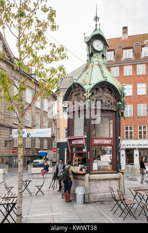 Kaffetarnet, einem beliebten Café im Zentrum von Kopenhagen, Dänemark, Europa Stockfoto