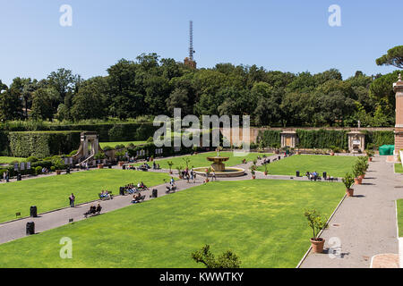 Vatikan Museum Stockfoto