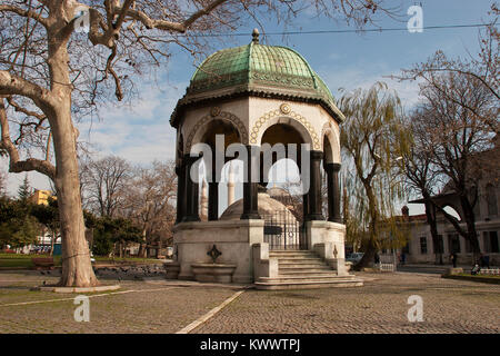 Der Deutsche Brunnen auf Sultanahmet Square (hippodrom) in Istanbul, Türkei Stockfoto