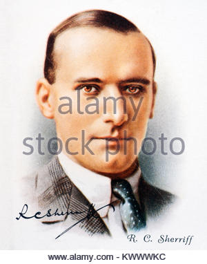 R.C. Sherriff war eine englische Schriftstellerin 1896 - 1975 Stockfoto