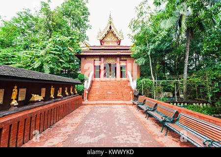 Wat Phra Kaew ist ein Königlicher Tempel in Chiang Rai, Thailand gelegen Stockfoto
