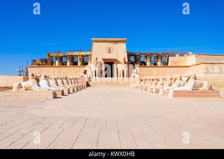 Atlas Filmstudios Ouarzazate in Marokko. Marokkanischen Atlas Studios ist eines der größten Filmstudios der Welt. Stockfoto
